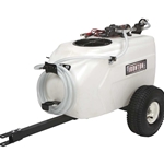 Ironton Tow-Behind Trailer Broadcast and Spot Sprayer - 13 Gal, 1 GPM & 12V DC