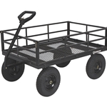 Strongway 12 ft³ Steel Cart - 1500-lb Capacity & 52"L x 34.7"W x 30.5"H