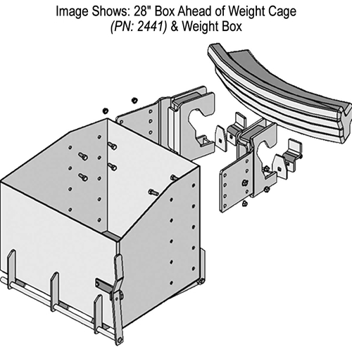 New Holland T Standard Weight Box FrontEnd Rock Box