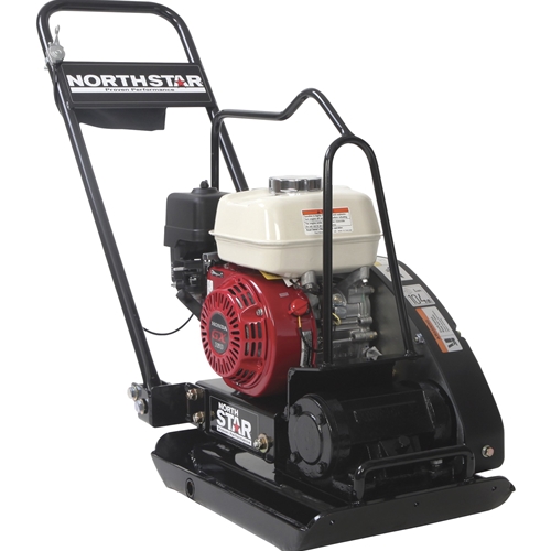 NorthStar Close-Quarters Plate Compactor with 5.5 HP Honda GX160 Engine