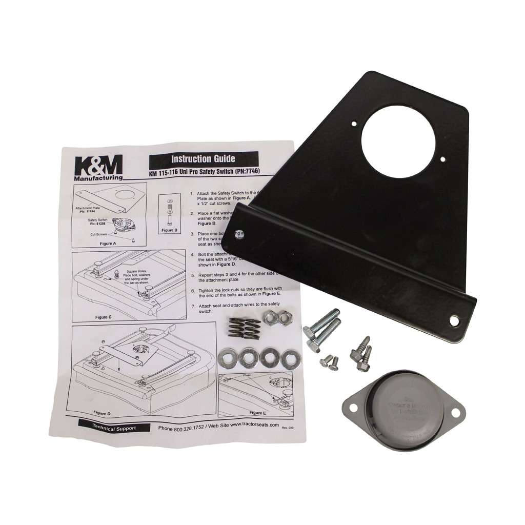 KM 115/116 Operator Presence Switch Kit Seat Part