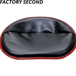 FACTORY SECOND | International Harvester HM Pan Seat - 4-Bolt Mount - Black Vinyl