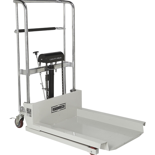 Roughneck Ultra Low-Profile Lift Table Cart - 1000-Lb Capacity