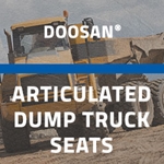 Doosan® Articulated Dump Truck Seats