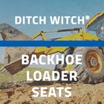 Ditch Witch® Backhoe Loader Seats