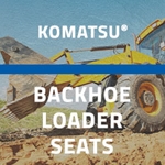 Komatsu® Backhoe Loader Seats