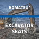 Komatsu® Excavator Seats