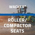 Wacker® Roller/Compactor Seats