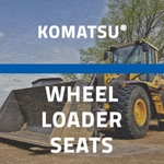 Komatsu® Wheel Loader Seats