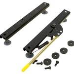 KM 6" Slide Rail Kit with 1" Studs - Pair