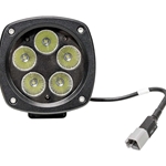 Case-Cat-Gehl-Deere-Komatsu-Mustang LED Semi-Round Spot Light