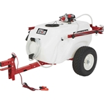 NorthStar Tow-Behind Trailer Boom Broadcast and Spot Sprayer - 41 Gal, 4 GPM & 12V DC