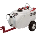 NorthStar Tow-Behind Trailer Boom Broadcast and Spot Sprayer - 31 Gal, 2.2 GPM & 12V DC