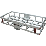 Ultra-Tow 500 Lb Aluminum Hitch Cargo Carrier - Silver & 49in x 22.5in x 8in