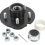 Ultra-Tow XTP Ultra-Pack Trailer Hub - 5 on 4.5" & 1750 Lb Capacity