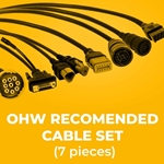 Jaltest OHW Construction Vehicle Cable Kit for Diagnostics Scanner