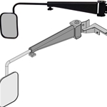 Case IH 71-72 Series Magnum Mirror