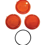 3" Mojave Amber Lens Pack + O-Ring for ATV + UTV Racing Light - TLM3-ALP