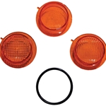 2" Mojave Amber Lens Pack + O-Ring for ATV + UTV Racing Light - TLM2-ALP