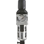 Klutch Air Compressor Filter-Regulator Combo - 3/8in. NPT & 77 CFM