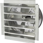 Strongway Heavy-Duty Fully Enclosed Direct Drive Shutter Exhaust Fan - 18in., 2800 CFM, 120 Volts & 4 Blades