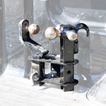KM 2x2 Receiver Mount with Pin Holder - Double Style
