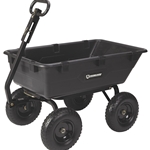 Strongway 6 ft³ Poly Garden Wagon - 1200-lb Capacity & 44"L x 26"W x 26.25"H