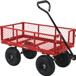 Ironton Steel Garden Cart - 400-lb Capacity & 38"L x 18.5"W x 21"H