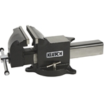 Klutch Heavy-Duty Bench Vise - 8in Jaw Width