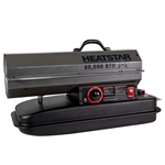 Portable Forced Air Heater | HS80KT | 80K BTU/Hr | Kerosene/Diesel/Oil/Jet Fuel