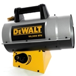 DEWALT Forced Air Heater | DXH90FAV | 50K/90K BTU/hr | Propane