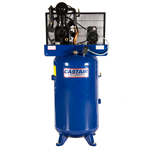 CASTAIR Compressor | Commercial Series | 80 Gal. Vertical | 5HP 1-Phase 230V | 18.1 CFM @100 PSI