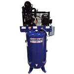 CASTAIR Compressor | Industrial Series | 80 Gal. Vertical | 5HP 1-Phase 230V | 17.5 CFM@ 175 PSI