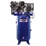 CASTAIR Compressor | Industrial Series | 80 Gal. Vertical | 7.5HP 1-Ph 230V | 28.1 CFM @175 PSI