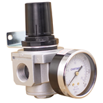 CASTAIR | Inline Regulator with Gauge | 3/4 In. NPT