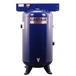 CASTAIR | 80 Gal. Vertical Air Tank 2-Stage Compressor Tank w/ Top Plate- 200 PSI Max