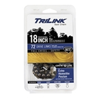 TriLink | Saw Chain | 18 In. | 72 DL | .325 In. | .050 In. | Chisel Reduced Kickback
