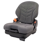 Uni Pro 436 Seat With Suspension | Gray Fabric