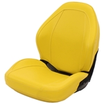 Uni Pro | Universal Mount Cut And Sew Seat | Yellow Vinyl