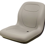 Uni Pro 125 Bucket Seat | Gray Vinyl | Full Mount