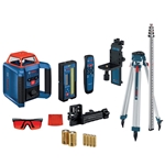 Bosch | MT Leveling Exterior | GRL2000-40HVK | Self-Leveling Rotary Laser Kit