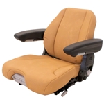 Uni Pro | 741 Seat Top | Integrated Swivel | Operator Presence Switch | Tan Vinyl