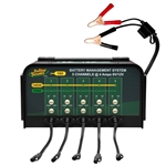 Battery Tender | 5-Bank Selectable Battery Charger | 6/12-Volt | 4A | 021-0133-DL-WH