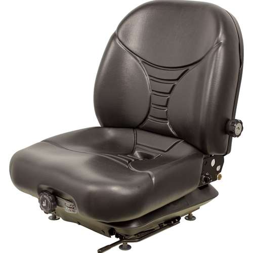 GRAY BACK REPLACEMENT CUSHION FOR MILSCO V5300 SUSPENSION SEAT #LFc 