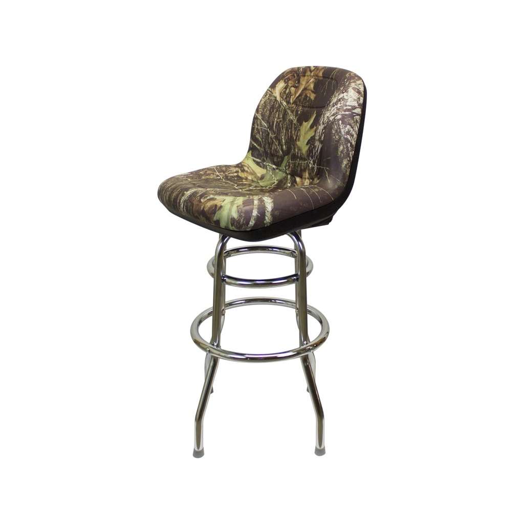 Km Camo Gator Seat Barstool Camo Garage Stool Shop Seats Garage Stools Man Cave Or Bar Dcor Stool Tractorseatscom