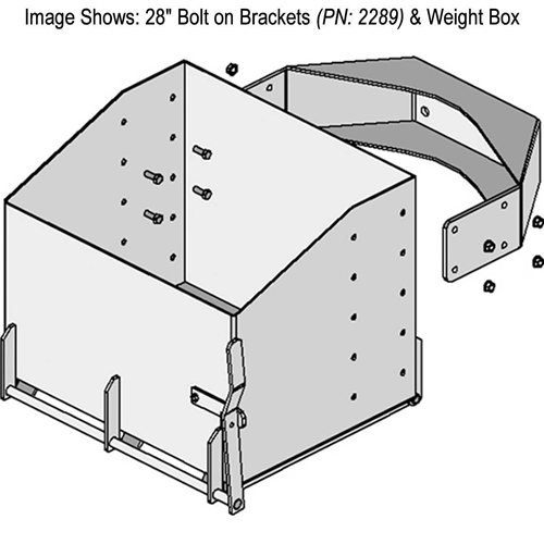 Case IH MX Magnum Standard Weight Box | Front-End Rock Box