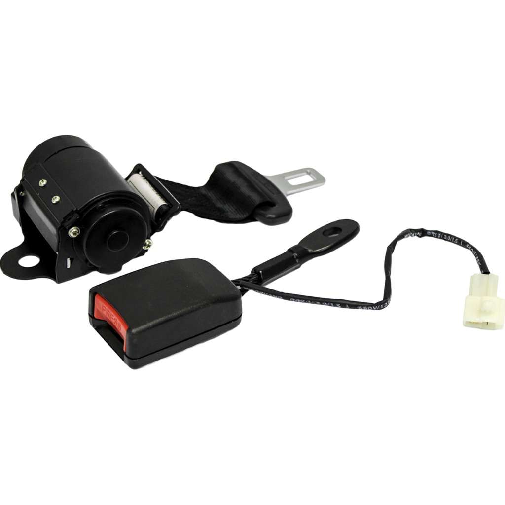 KM 47" Long Retractable Seat Belt with Switch