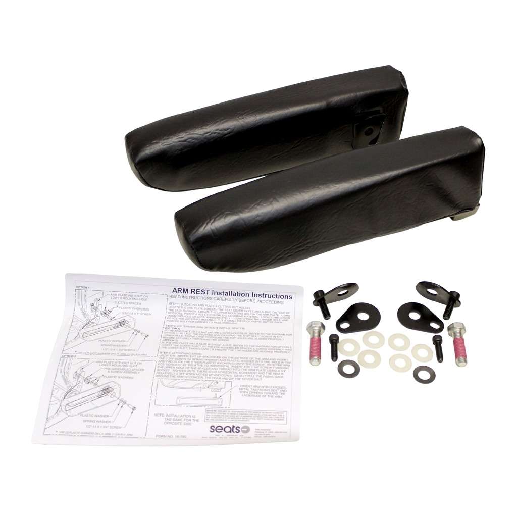 KM 115/116/118/1400/1410 Padded Armrest Kit Tractor, Heavy Equipment