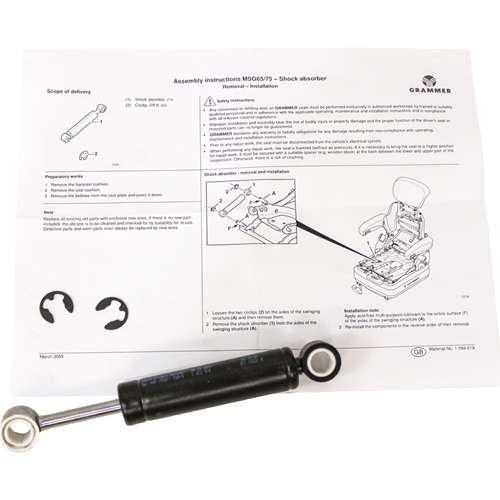 KM 136 Shock Absorber Kit