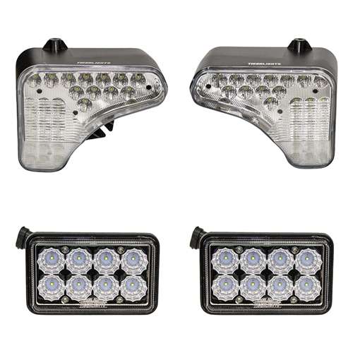 Bobcat® T870 S850 A770 Headlight Tail Light Kit With Bulbs Lens lamp Skid Steer 
